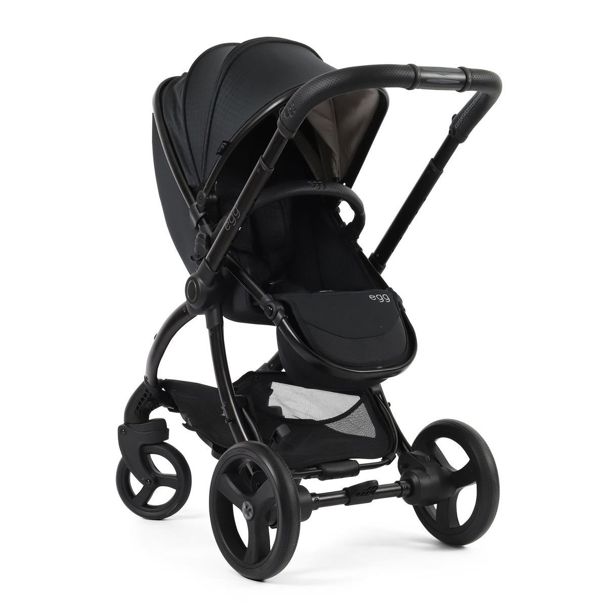egg3® Stroller in Houndstooth Black