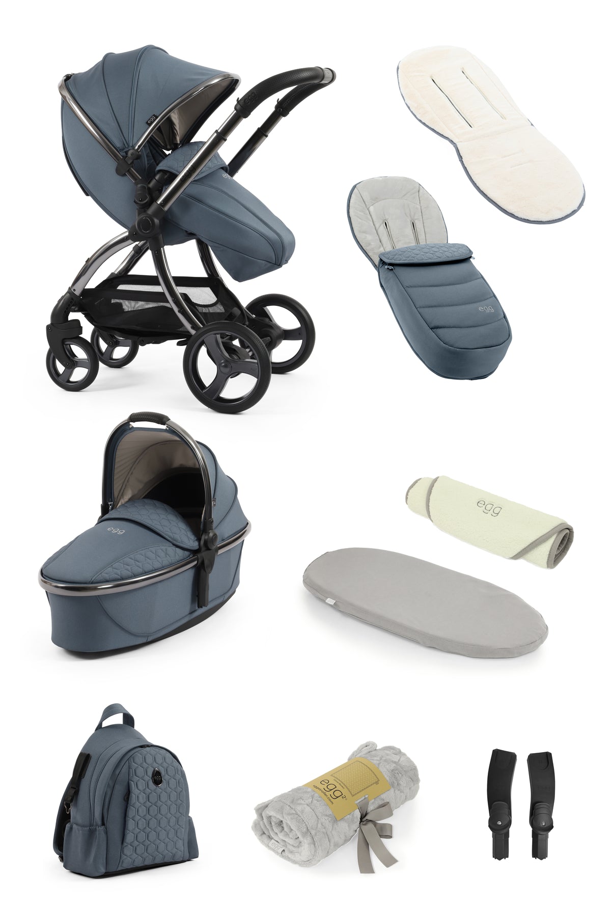 Egg 3 Snuggle 9-Piece Bundle - Topaz